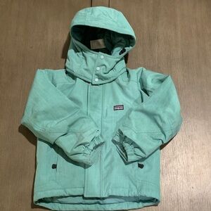 Patagonia Kids Aqua Mint ski snow jacket coat XS 5 6